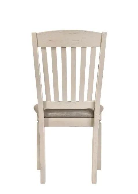 Fedele - Side Chair (Set of 2) - Tan Fabric & Cream by Unique Piece Furniture