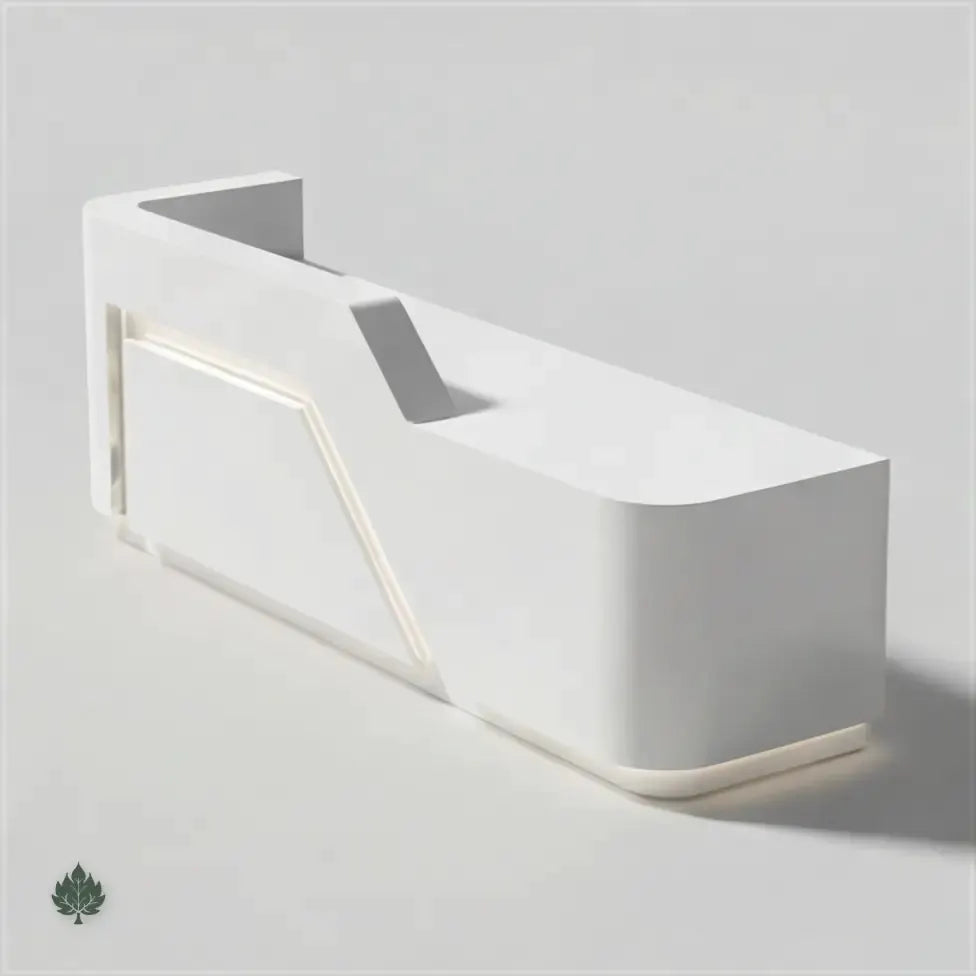 Solenne · Front Reception Desk by Arc Grove