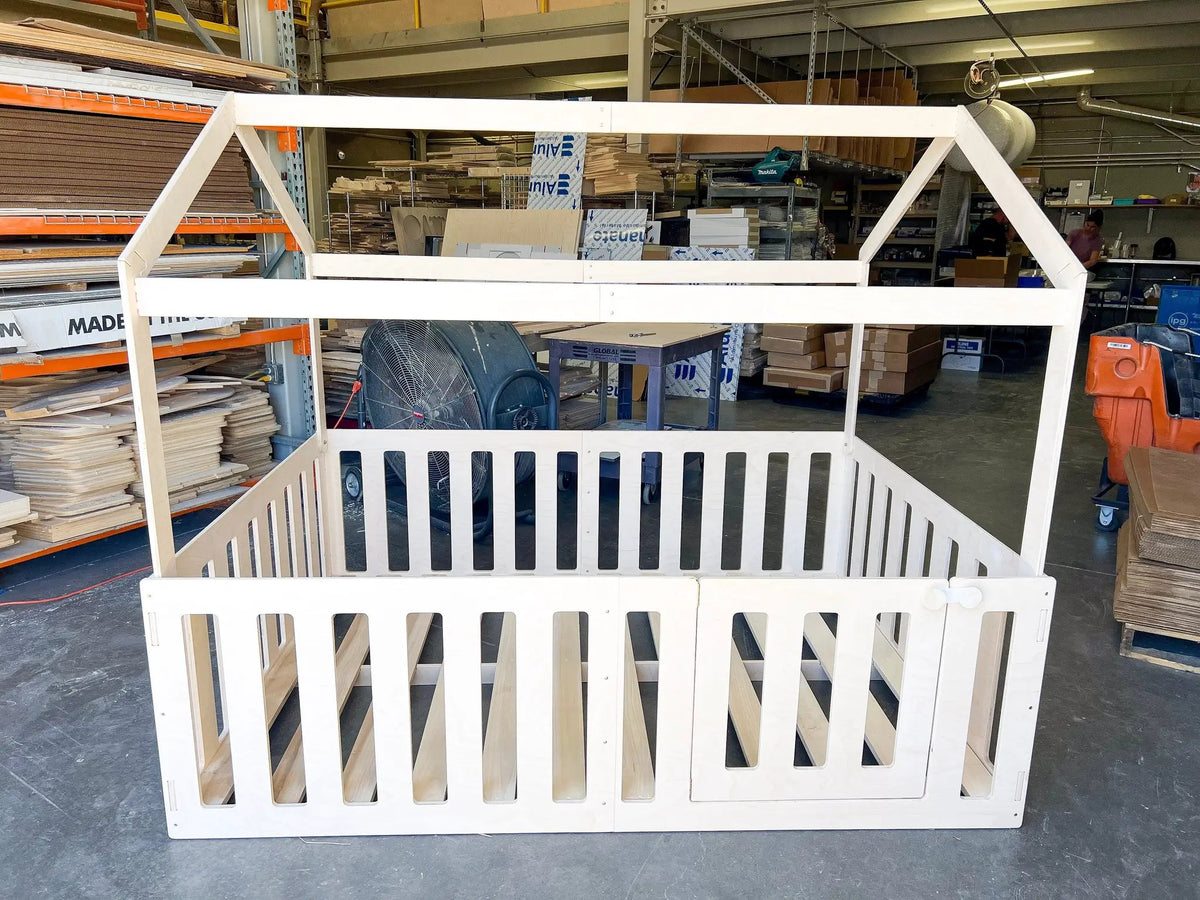 MIGUELITO- Twin Size House Bed by Bush Acres