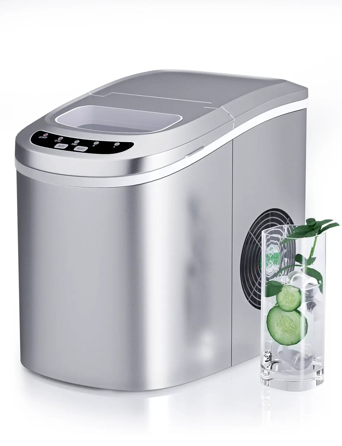 Mini Portable Compact Electric Ice Maker Machine by DirectDeals
