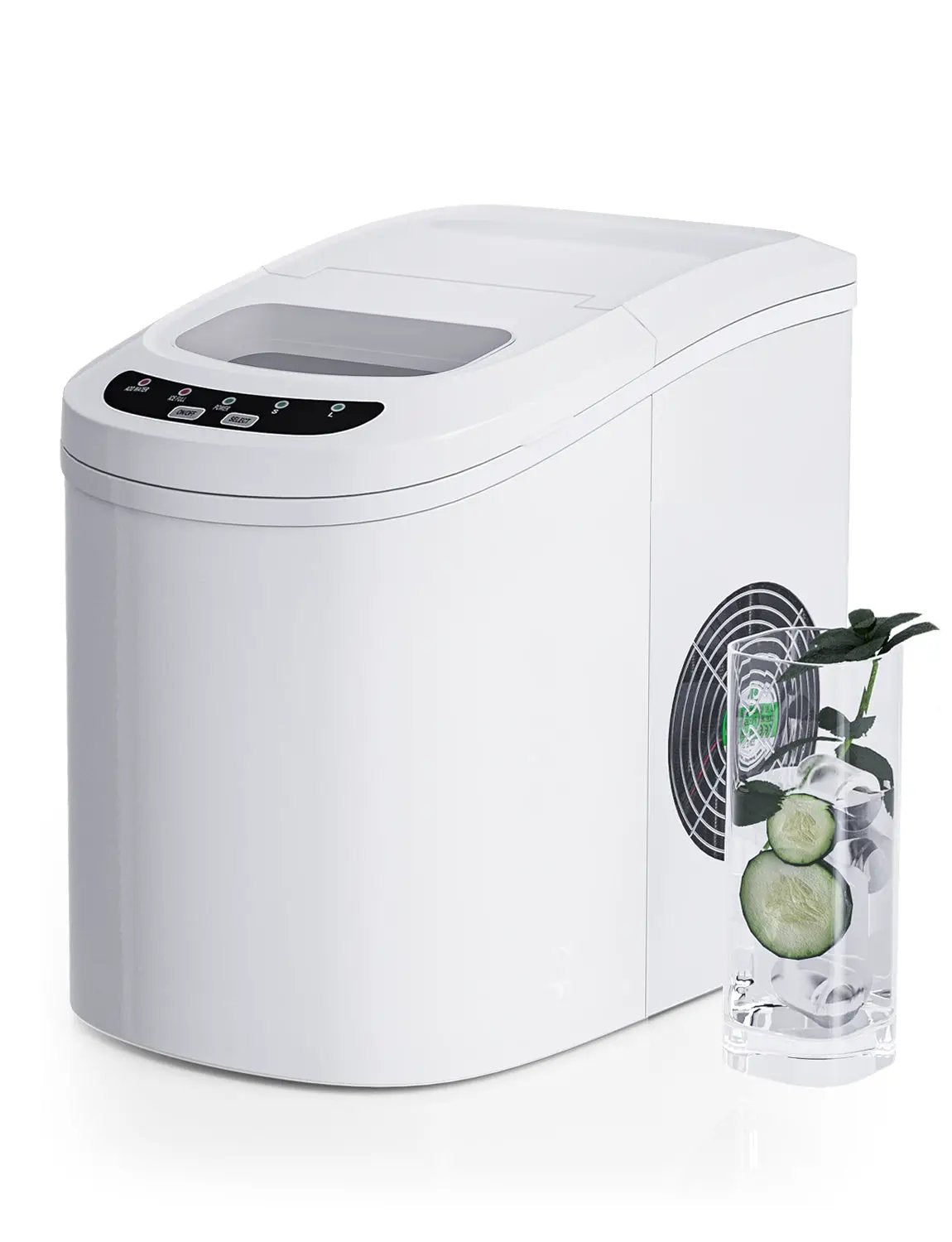 Mini Portable Compact Electric Ice Maker Machine by DirectDeals