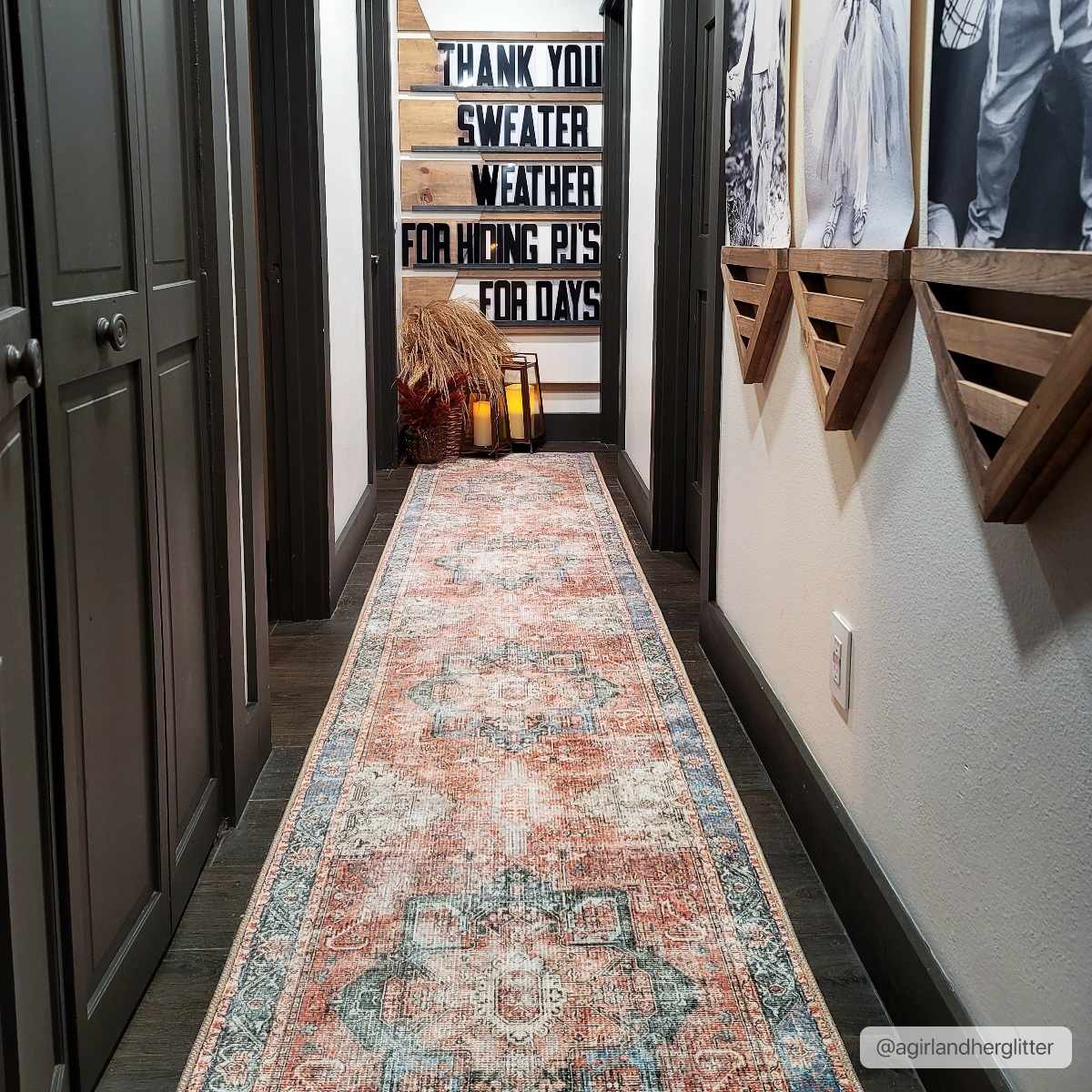 Rosman Distressed Washable Area Rug by Boutique Rugs