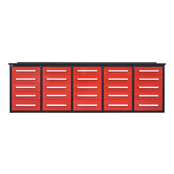 10 ft Heavy Duty Workbench with 25 Drawers