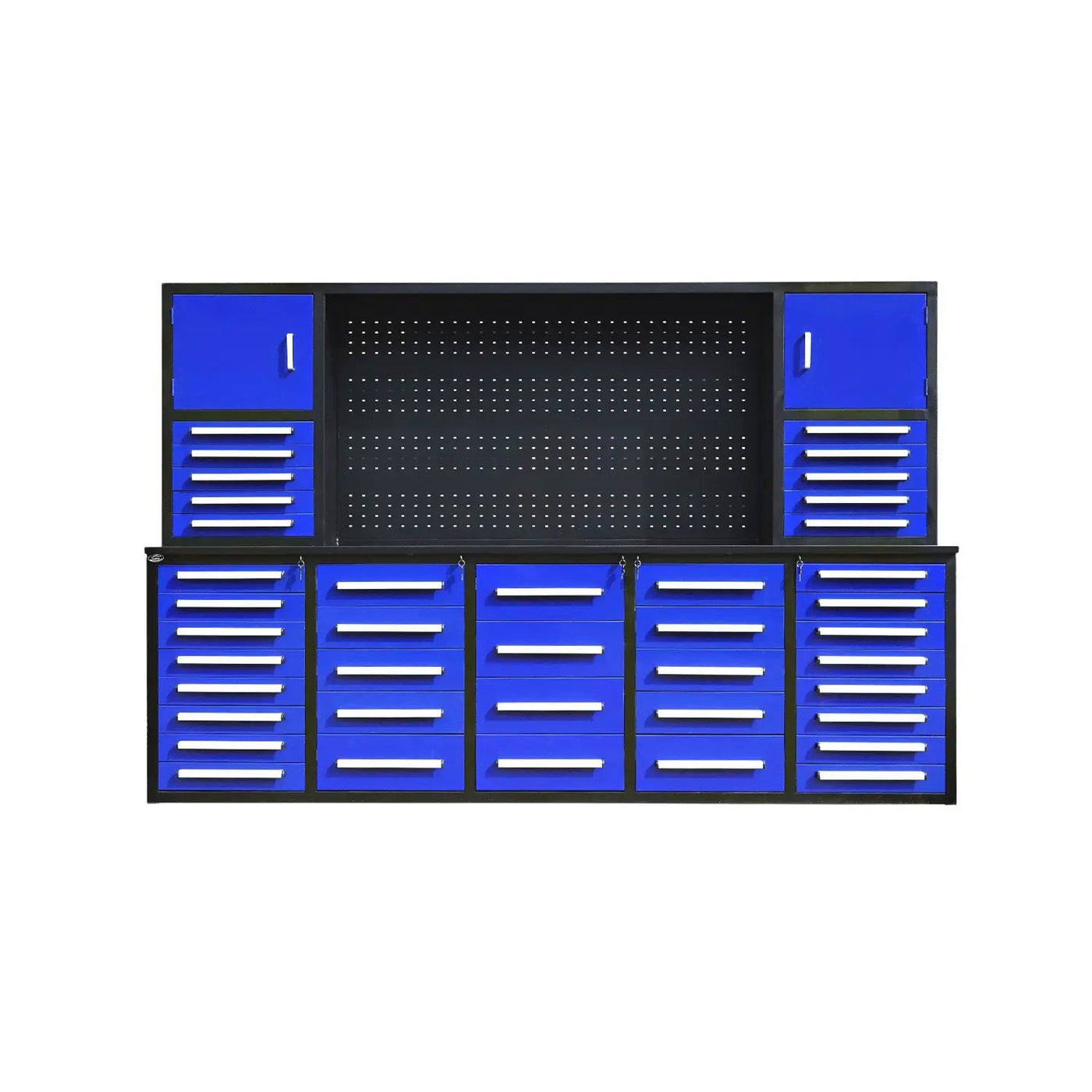 10ft Workbench Cabinet(40 Drawers, 2 Cabinets & 1 Pegboard) by Chery Industrial
