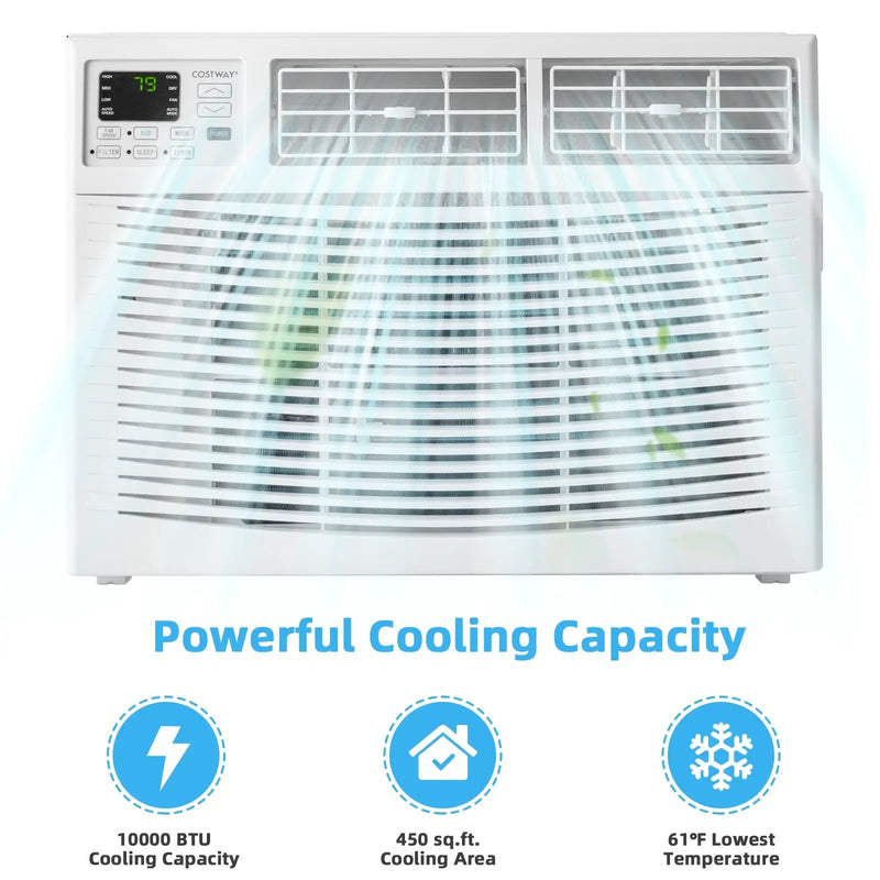 10000 BTU Window Air Conditioner-White by DirectDeals