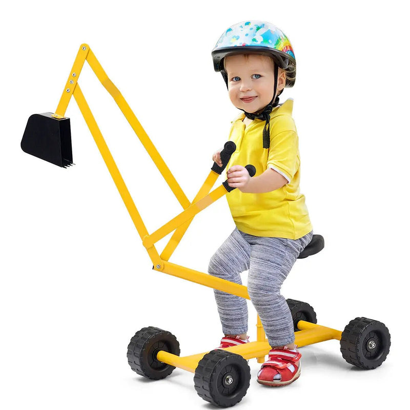 Heavy Duty Steel Frame Kid Ride-on Sand Digger by DirectDeals