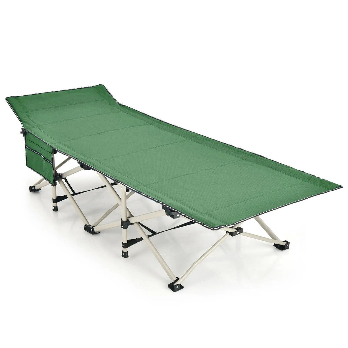 Wide Foldable Camping Cot with Carry Bag by DirectDeals