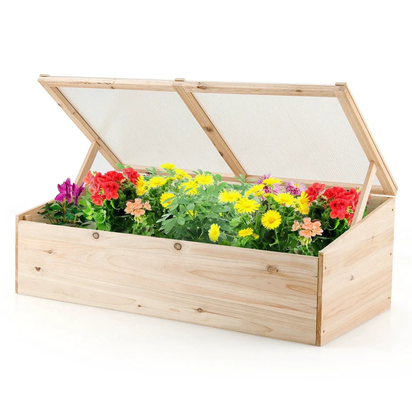 Wooden Garden Portable Greenhouse by DirectDeals
