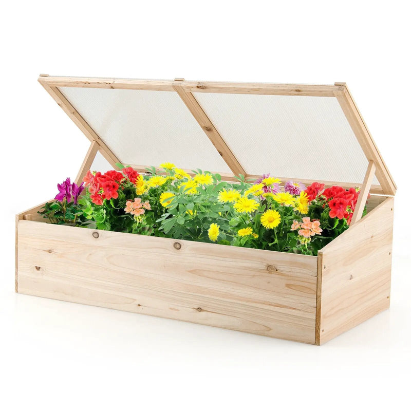 Wooden Garden Portable Greenhouse by DirectDeals