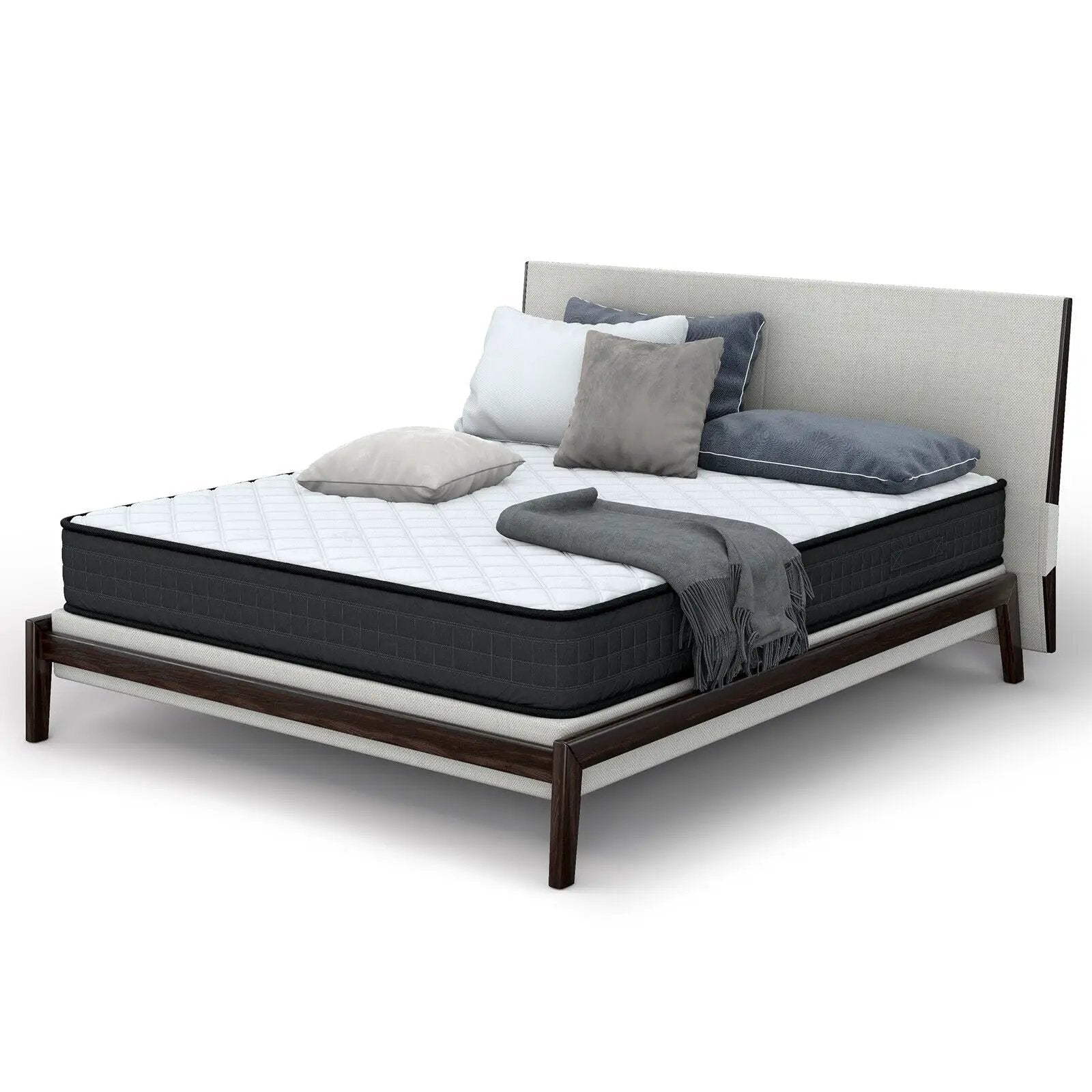 8 Inch Breathable Memory Foam Bed Mattress Medium Firm for Pressure Relieve by DirectDeals