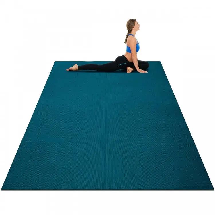 Large Yoga Mat 6' x 4' x 8 mm Thick Workout Mats by DirectDeals