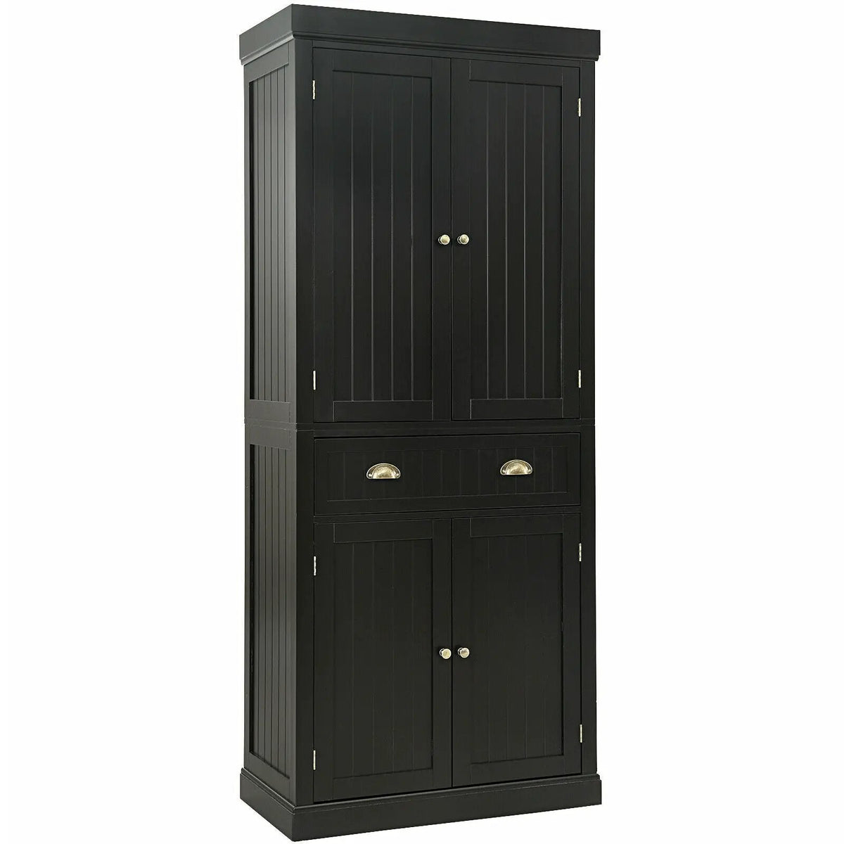 Cupboard Freestanding Kitchen Cabinet w/ Adjustable Shelves by DirectDeals