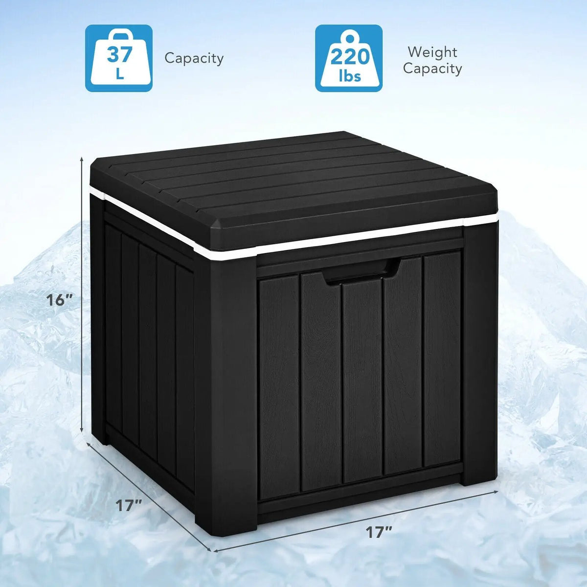 10 4-in-1 Gallon Storage Cooler for Picnic and Outdoor Activities by DirectDeals