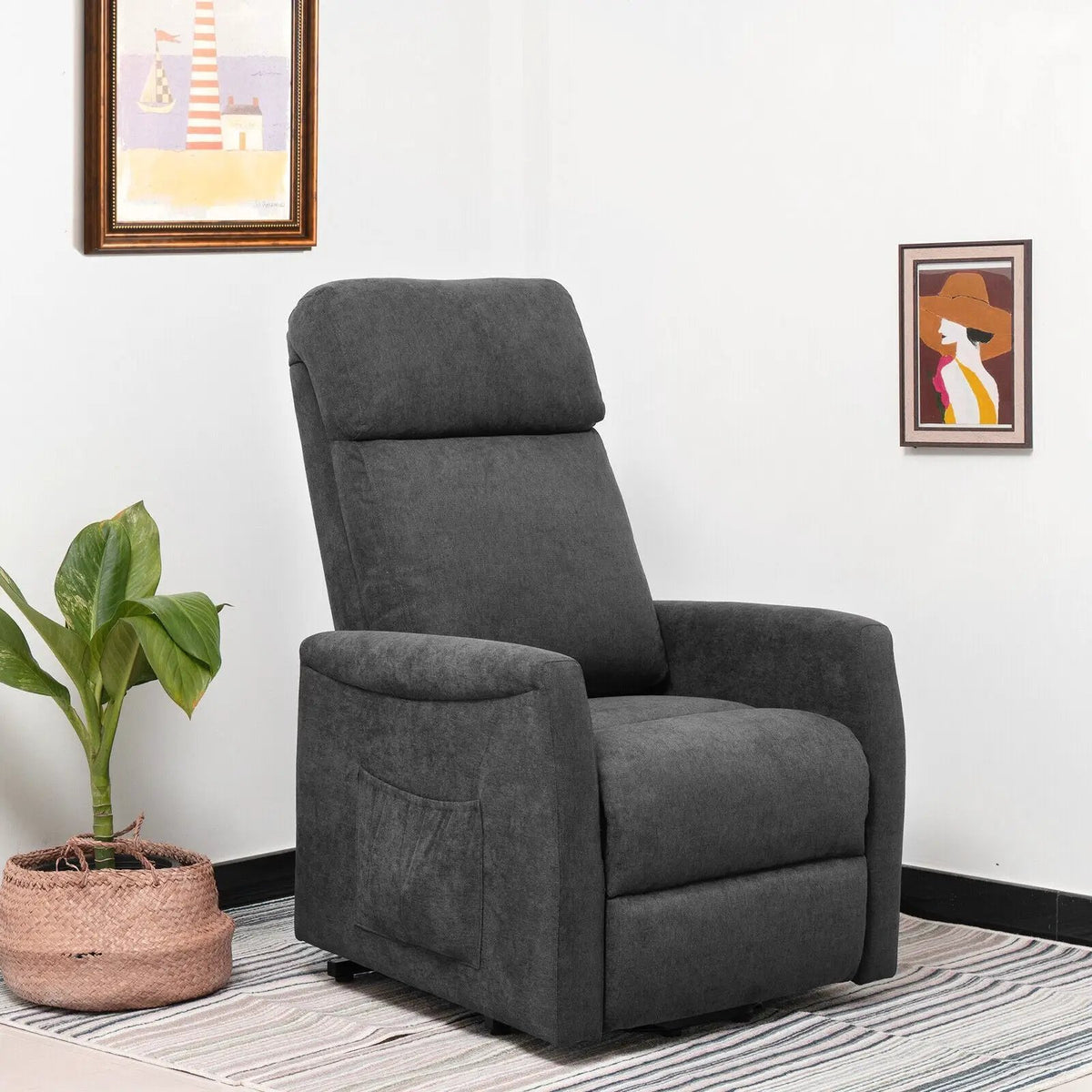 Power Lift Recliner Chair with Remote Control for Elderly by DirectDeals