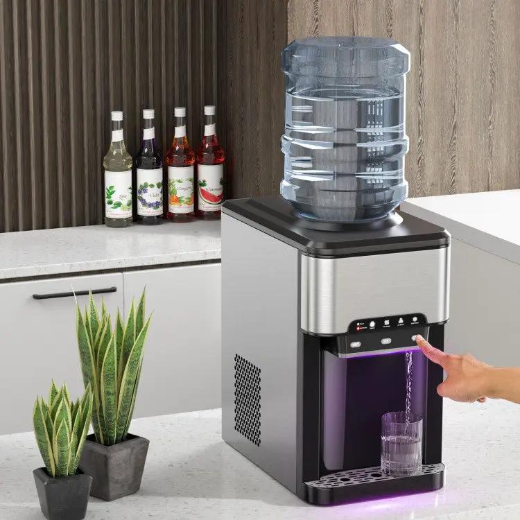3-in-1 Water Cooler Dispenser with Ice Maker & Temp Settings by DirectDeals