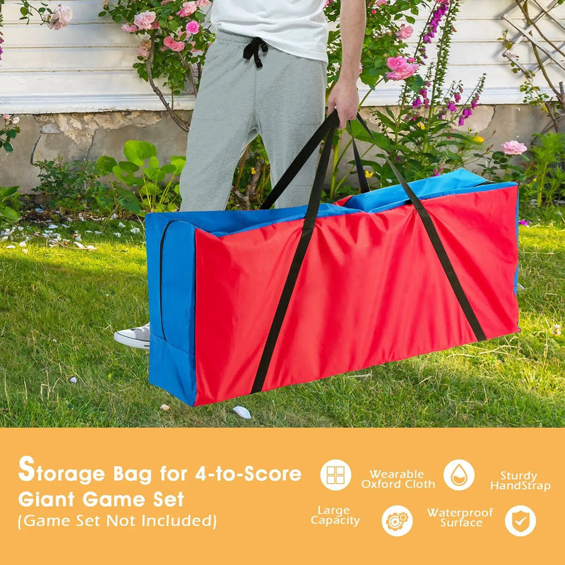 Giant Carry Storage Bag for 4 in a Row Game with Durable Zipper by DirectDeals
