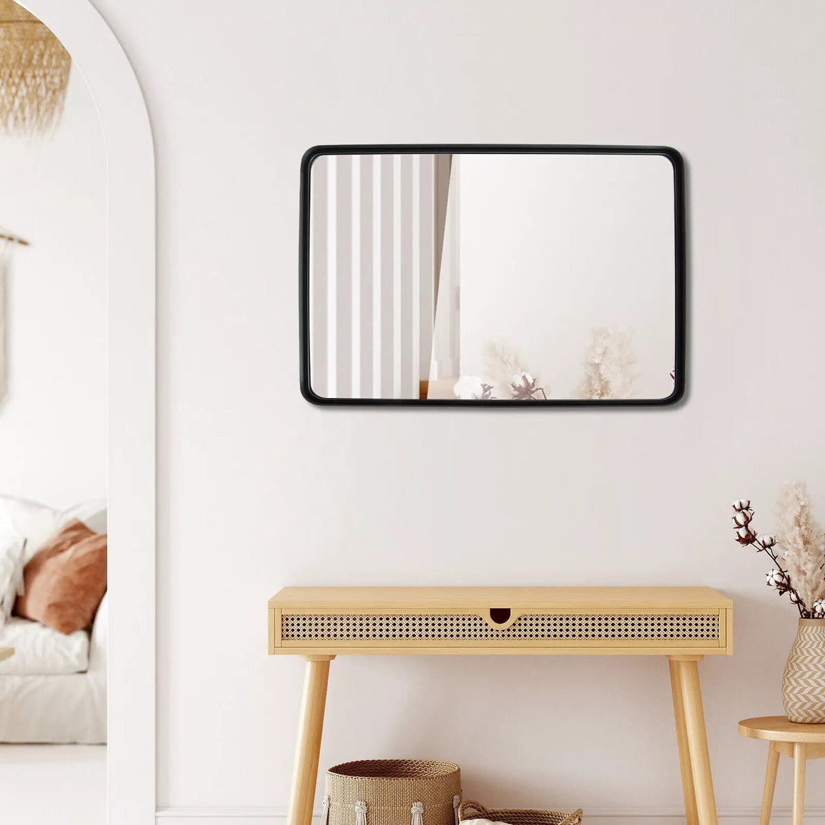 Rectangular Wall Mount Bathroom Mirror Vanity Mirror by DirectDeals