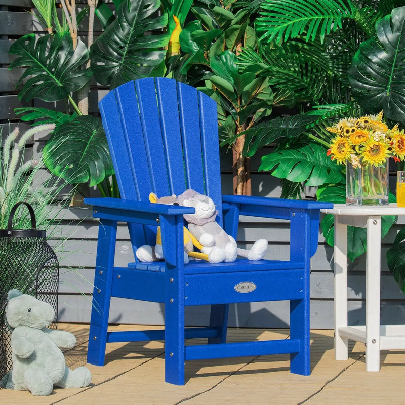 Patio Kids' Adirondack Chair with Ergonomic Backrest by DirectDeals