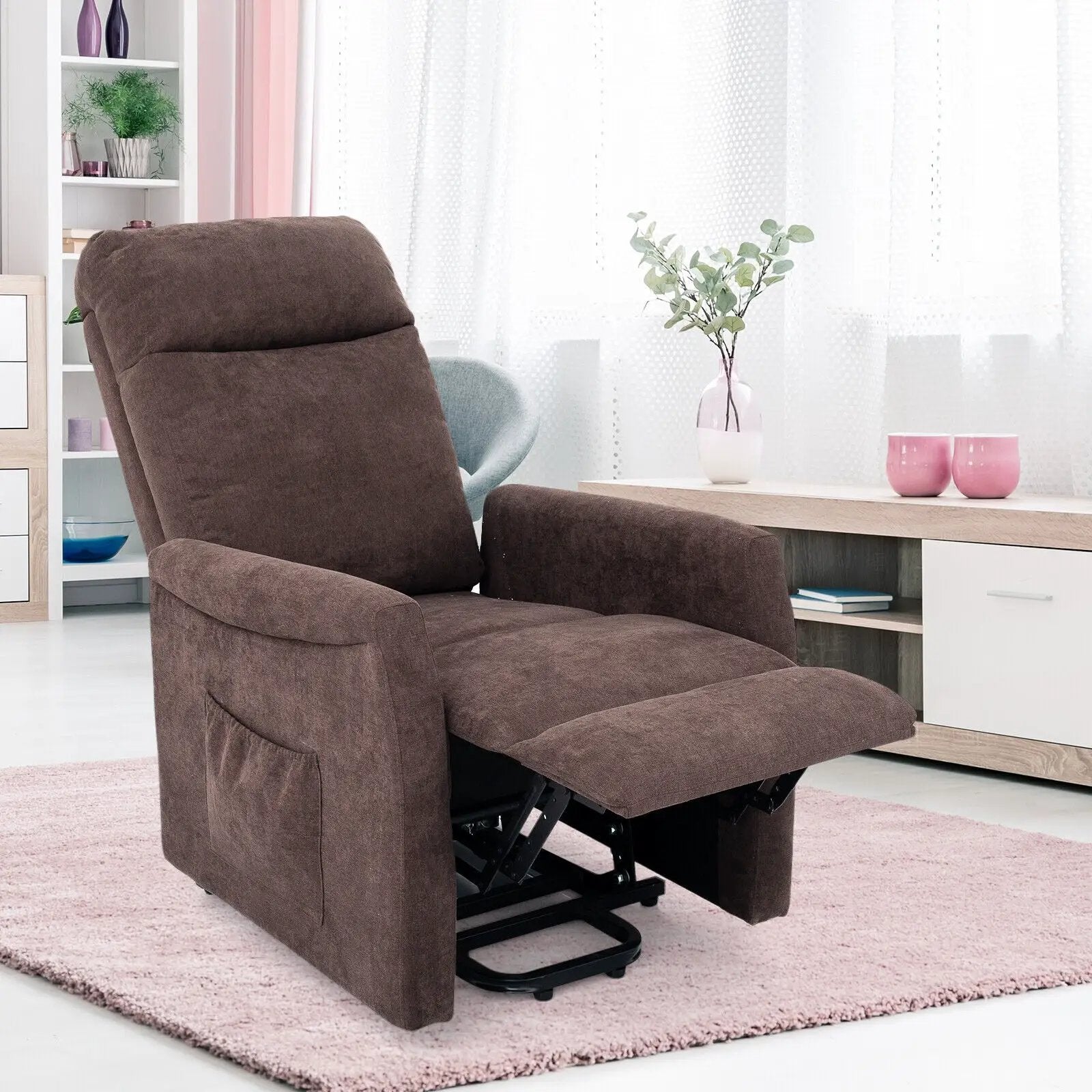 Power Lift Recliner Chair with Remote Control for Elderly by DirectDeals