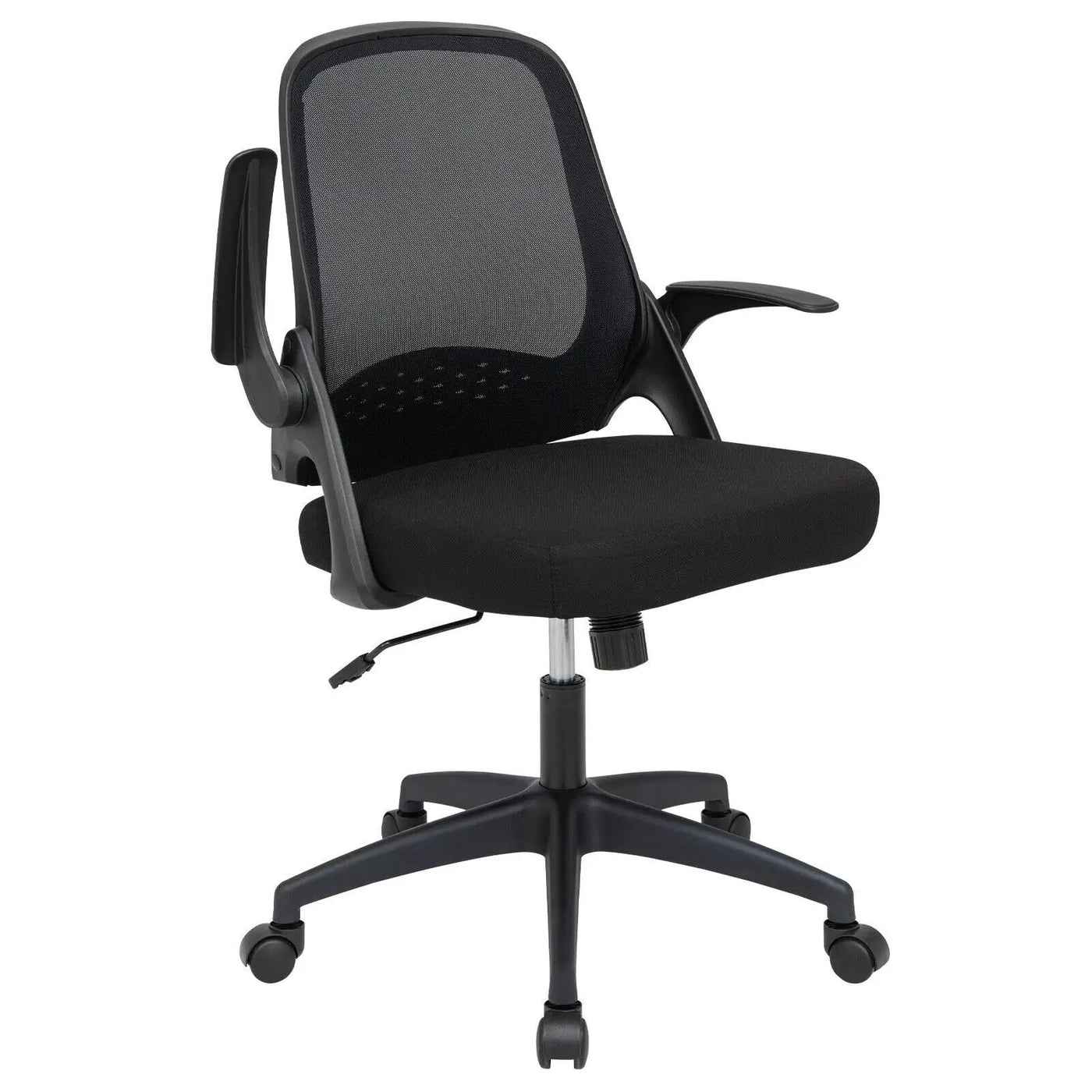 Adjustable Mesh Office Chair Rolling Computer Desk Chair with Flip-up Armrest by DirectDeals