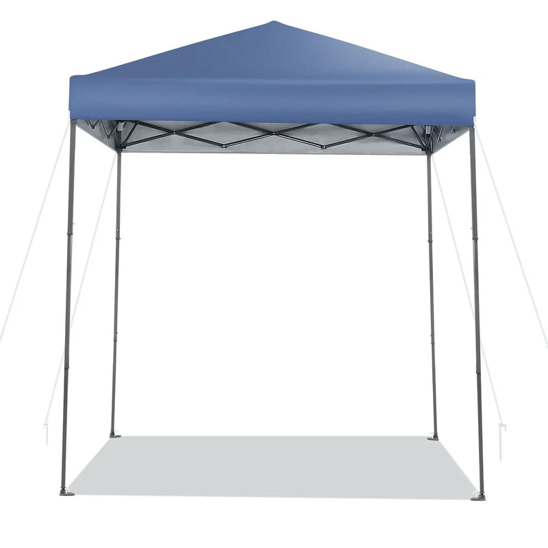 6.6 x 6.6 Feet Outdoor Pop-up Canopy Tent with UPF 50+ Sun Protection by DirectDeals