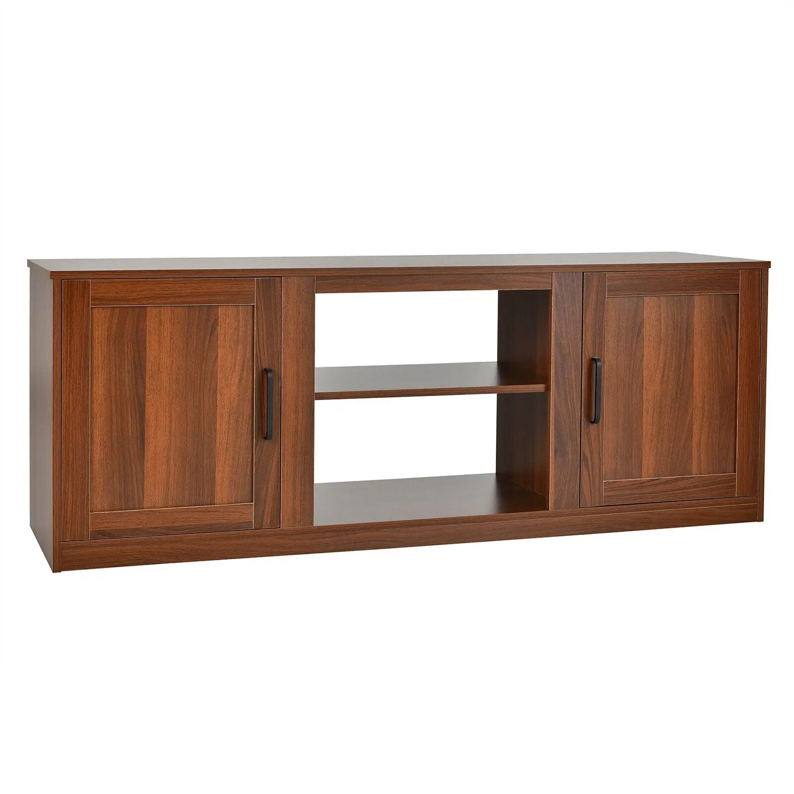TV Stand with Double Barn Doors for TVs up to 65 Inch by DirectDeals