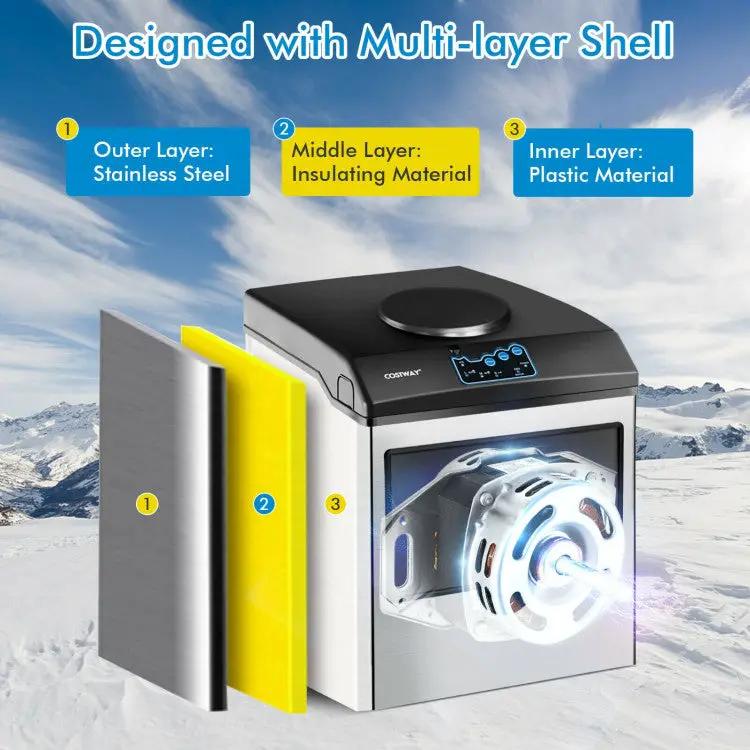 2-in-1 Ice Maker & Water Dispenser by DirectDeals