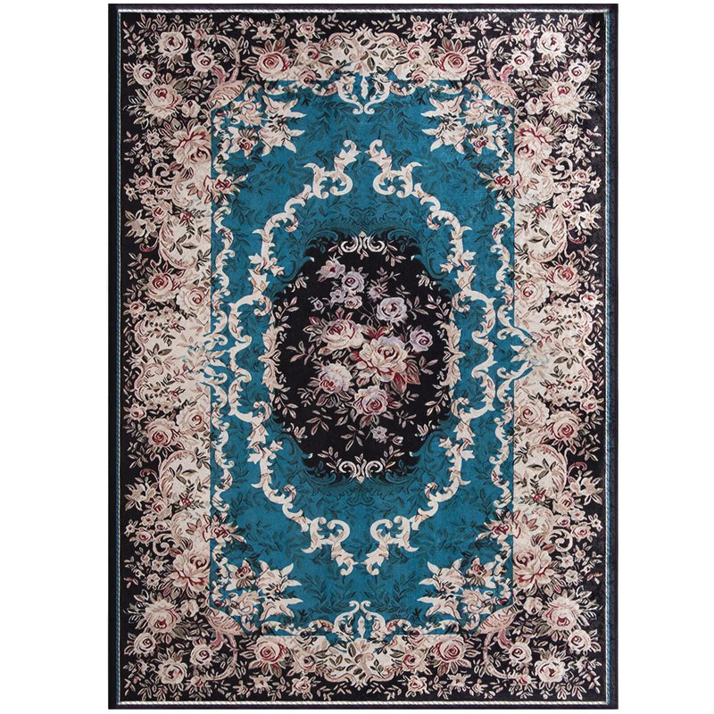 Area Rug with Non-Shedding Surface and Anti-slip Bottom by DirectDeals
