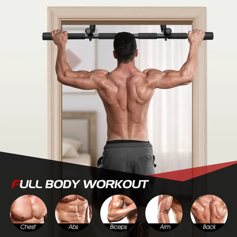 Multi-Grip Doorway Pull Up Bar with Foam Grips by DirectDeals