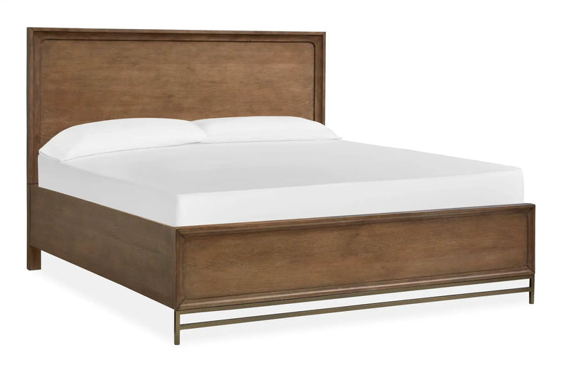 Lindon - Complete Panel Bed - Belgian Wheat by Unique Piece Furniture