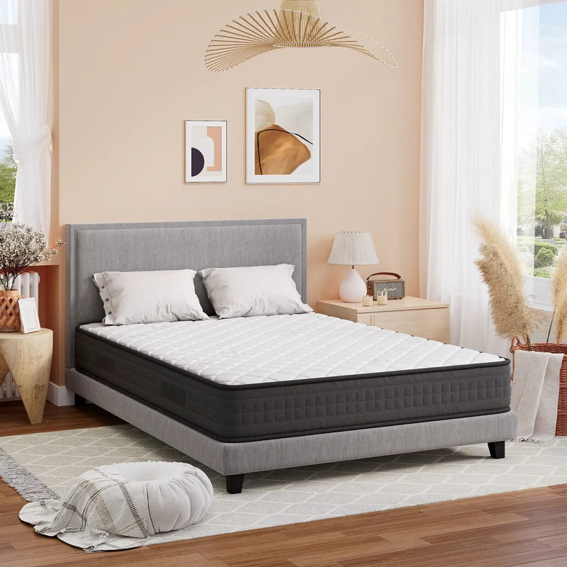 8 Inch Breathable Memory Foam Bed Mattress Medium Firm for Pressure Relieve by DirectDeals