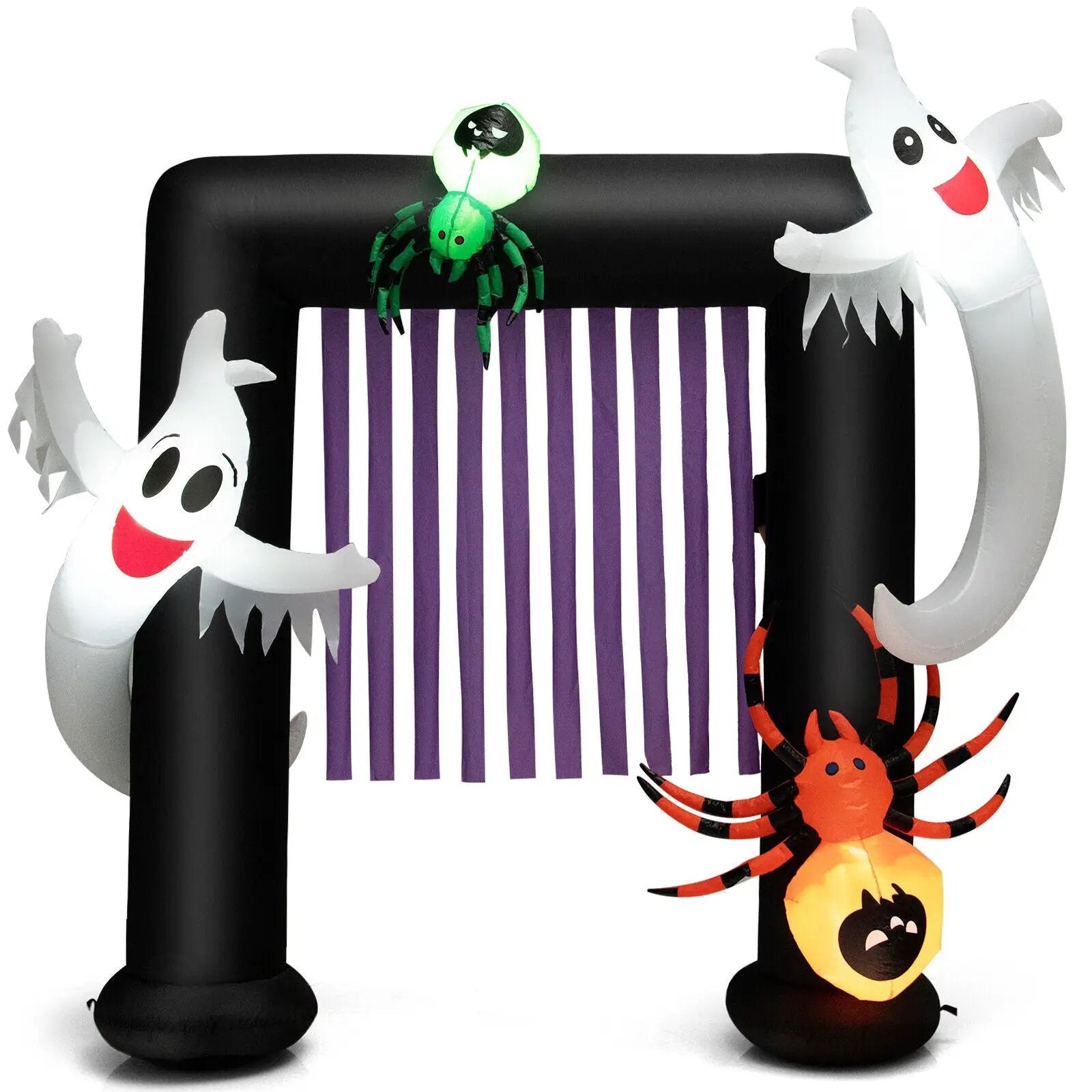 7.5 Feet Halloween Inflatable Archway Blow-up Festive Decoration for Backyard and Porch by DirectDeals