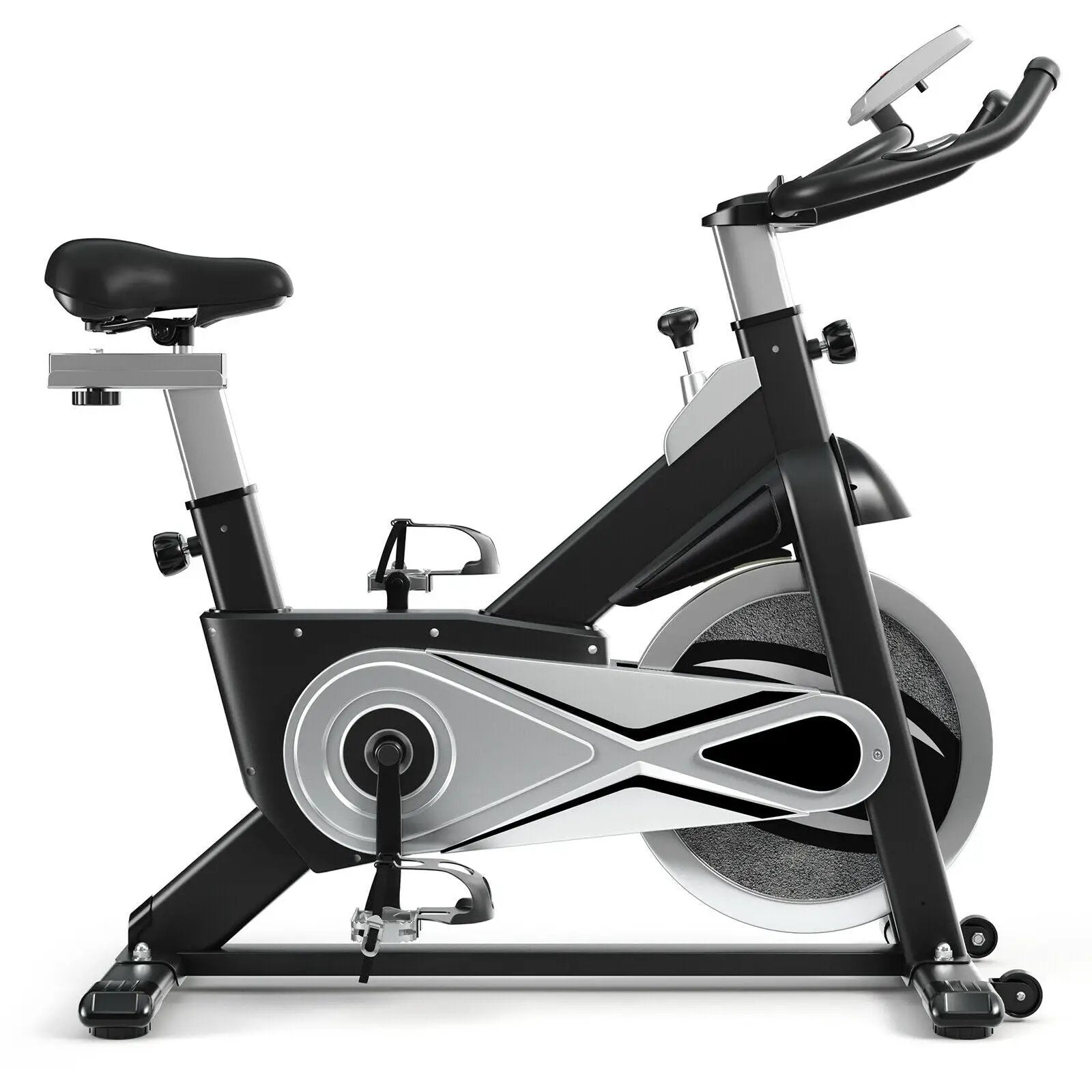 Exercise Bike Stationary Cycling Bike with 40 Lbs Flywheel by DirectDeals