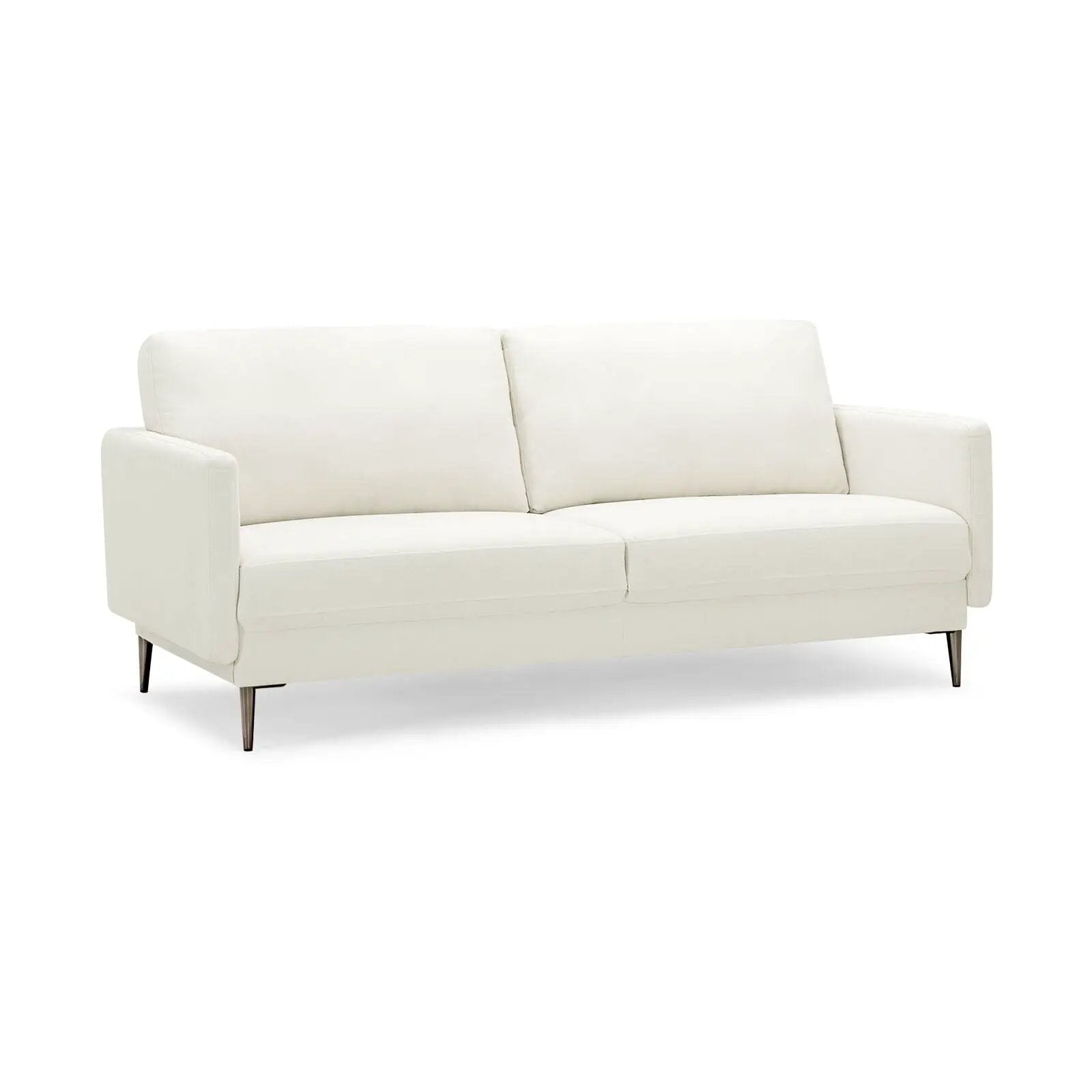 Modern Loveseat with Comfy Backrest Cushions by DirectDeals