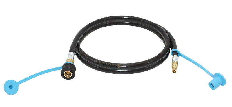 Flame King RV, Van, Trailer, Dual Quick Connect Hose, LP Gas Only, 72 Inch, 1/4 Inch by Flame King Products