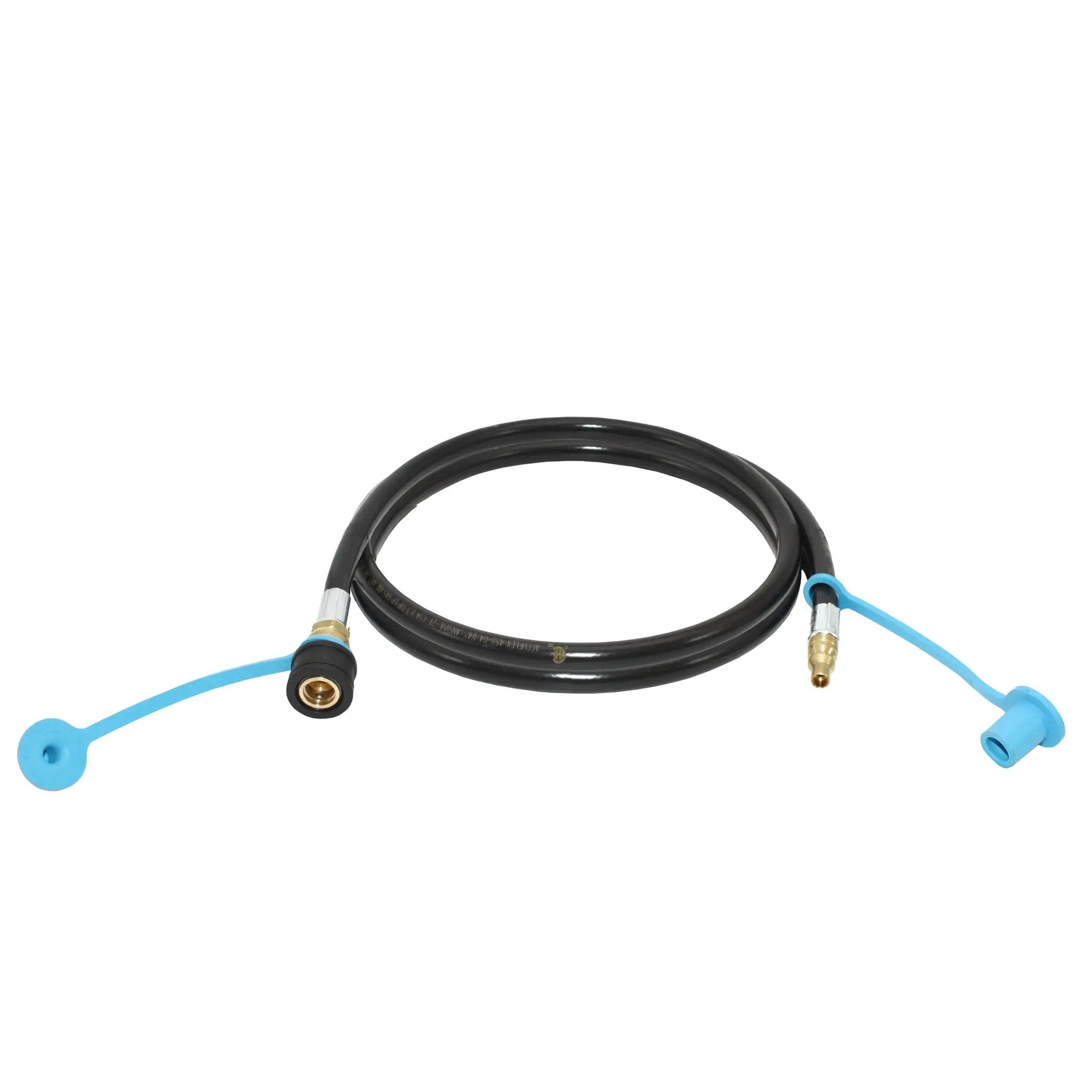 Flame King RV, Van, Trailer, Dual Quick Connect Hose, LP Gas Only, 72 Inch, 1/4 Inch by Flame King Products