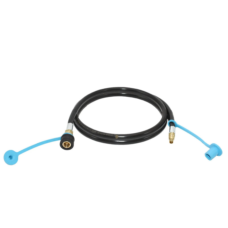 Flame King RV, Van, Trailer, Dual Quick Connect Hose, LP Gas Only, 72 Inch, 1/4 Inch by Flame King Products