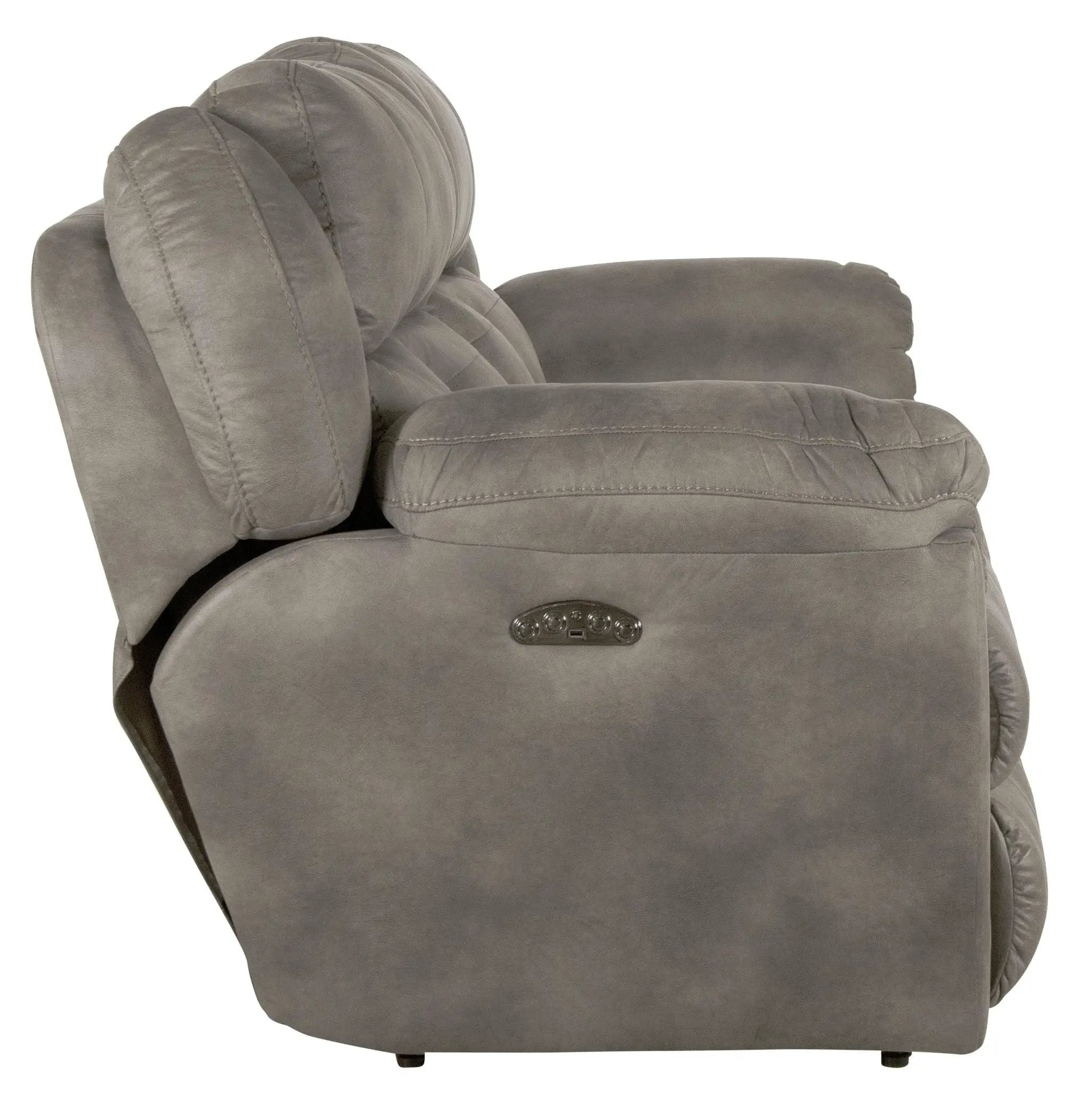 Ferrington - Power Lay Flat Reclining Sofa with Power Adjustable Headrest by Unique Piece Furniture