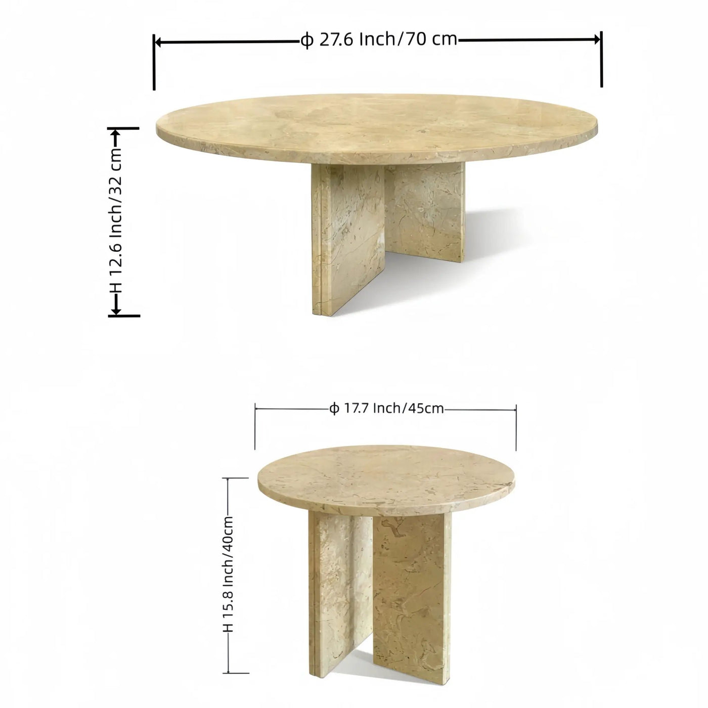 Elegant Coffee Duo Table Set by HouseOfZazla