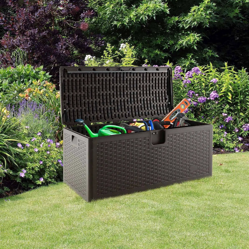 31/73/100 Gallon All Weather Storage Container with Lockable Lid by DirectDeals