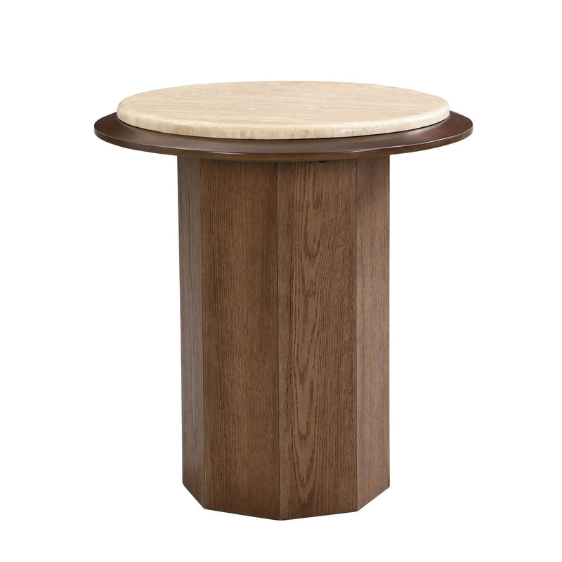 Kasha - End Table - Walnut by HouseOfZazla