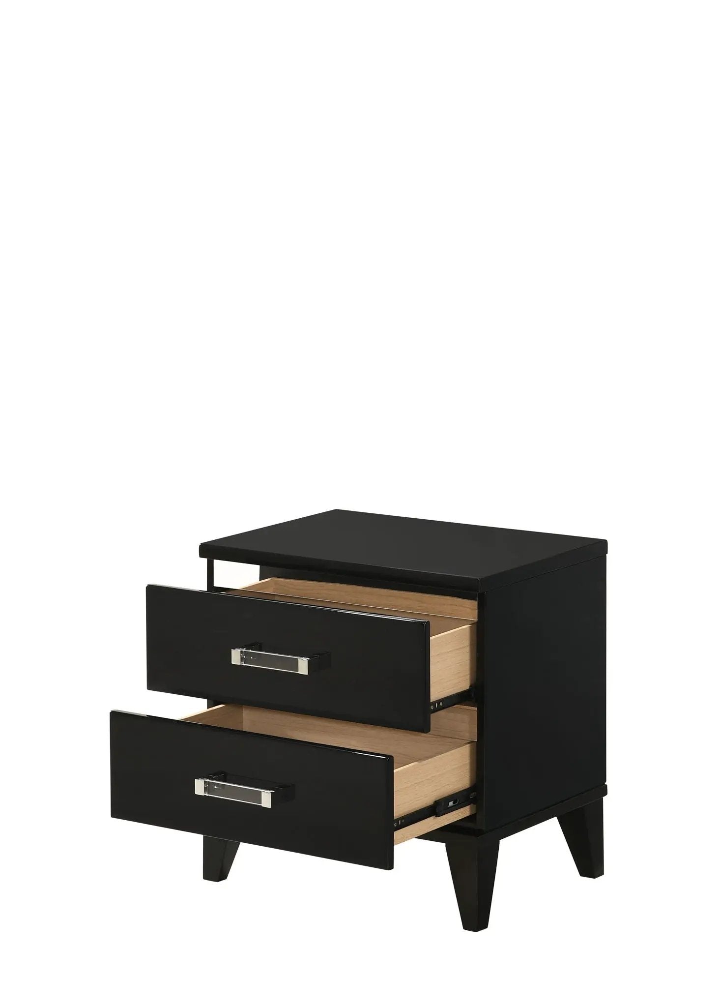 Chelsie - Nightstand - Black by HouseOfZazla