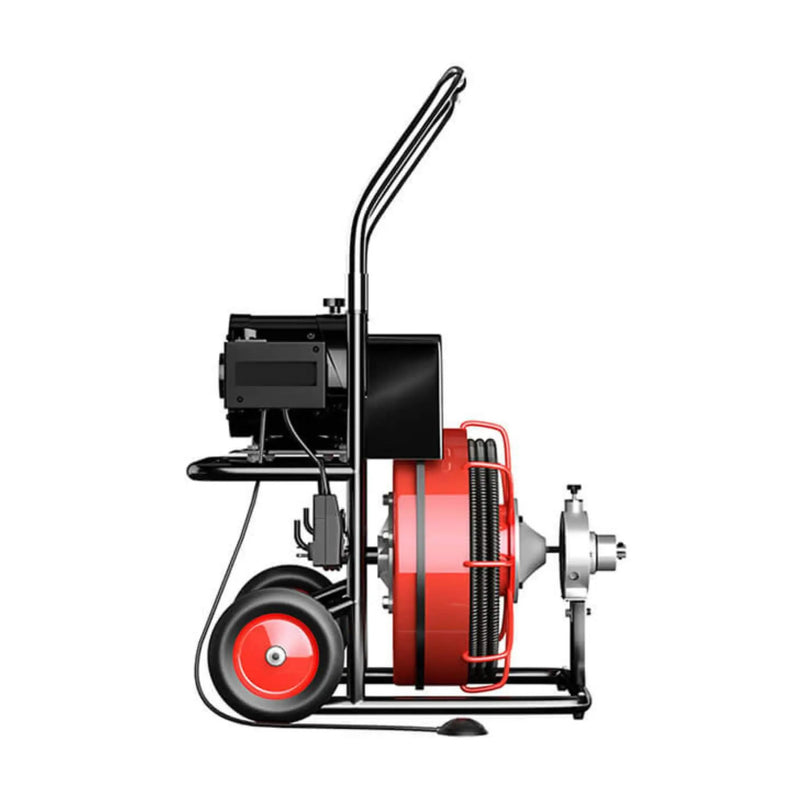 [100FTX3/8"] Electric Sewer Drain Cleaner Snake Clog Machine W/ Cutter (SAK53785) by SAKSBY WHOLESALE