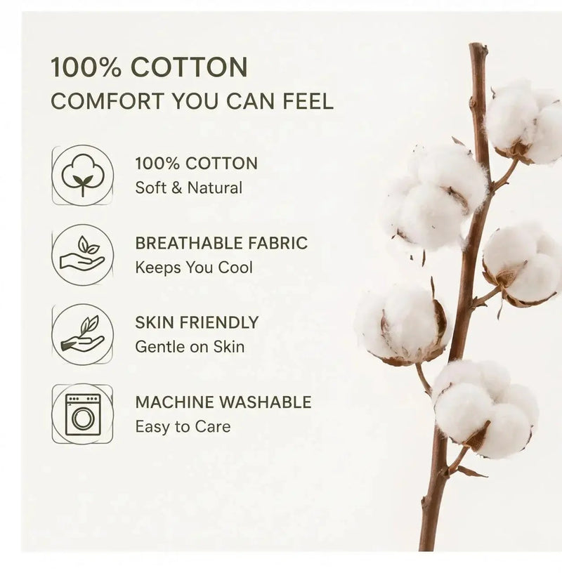 100% Cotton Muslin Reversible Comforter | Hypoallergenic Jaipur Hand Block Print by House Of Avana