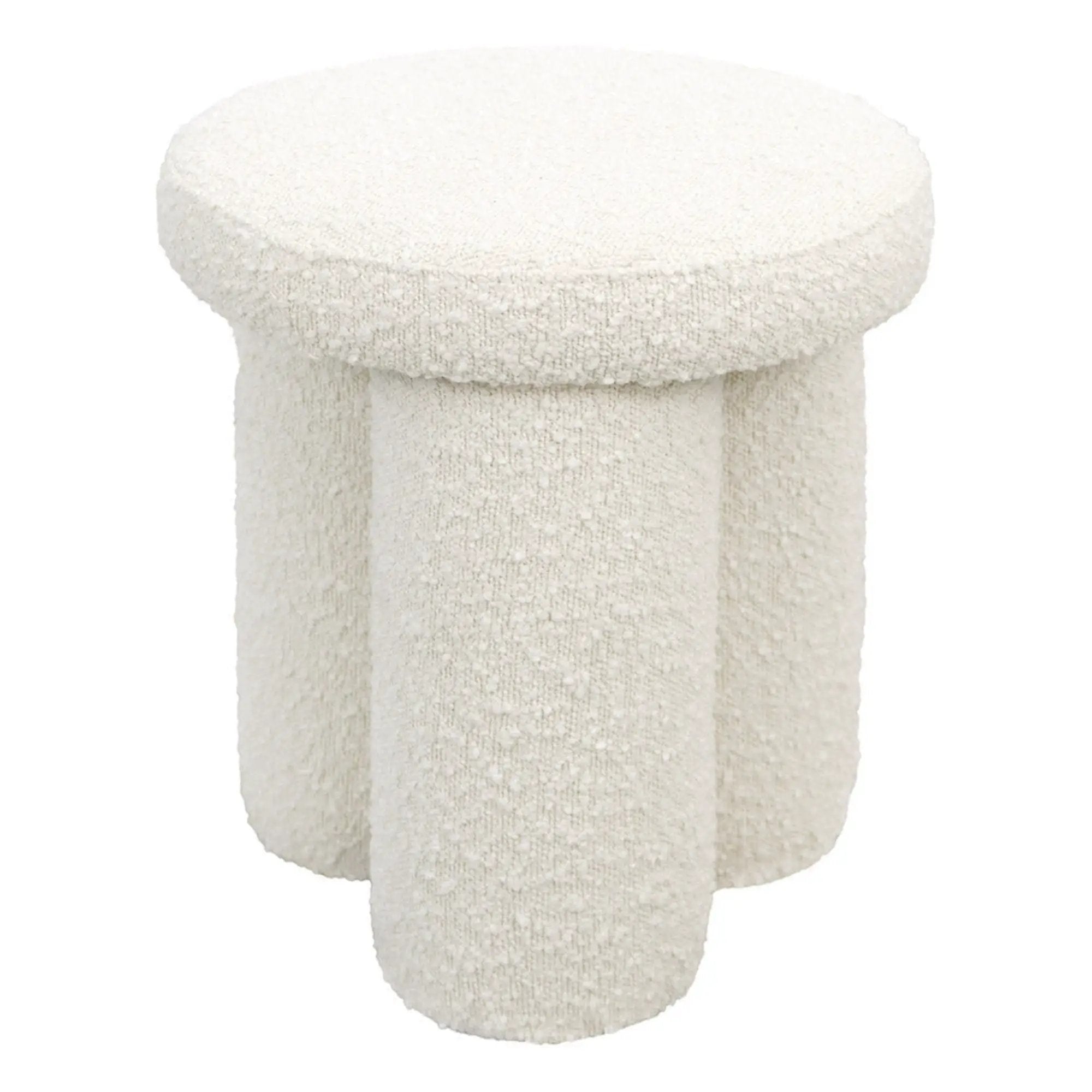 Wesley - Stool - Ivory by HouseOfZazla