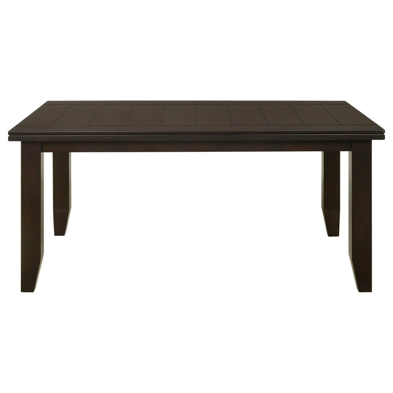 Dalila Rectangular 66-inch Wood Dining Table Cappuccino by Unique Piece Furniture