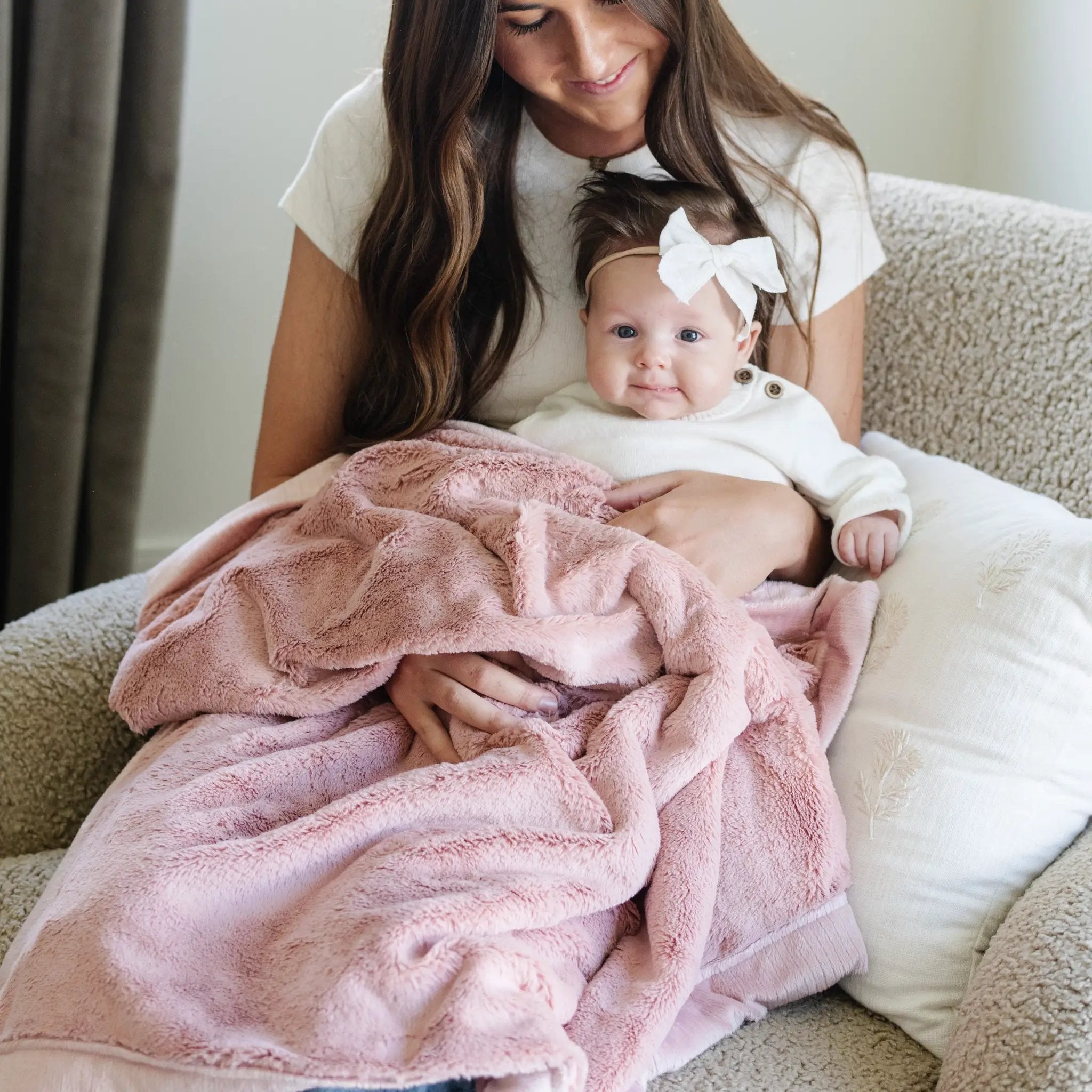Lush Receiving Blanket 30x40 Inch by Saranoni by HouseOfZazla