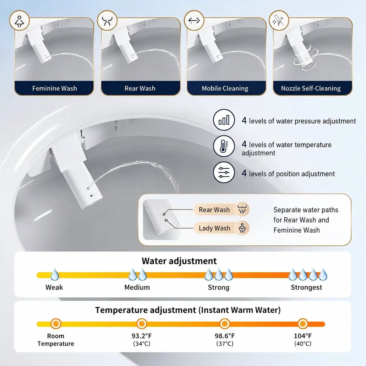 Smart Toilet With Bidet Built In by HouseOfZazla