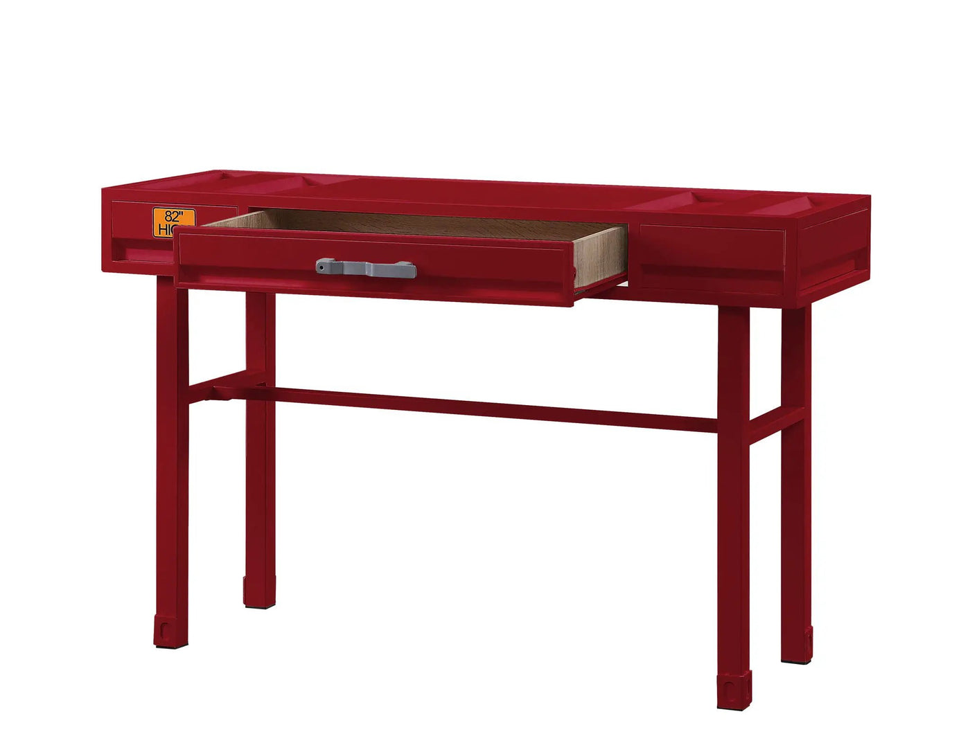 Cargo Vanity Desk With Functional Storage by HouseOfZazla