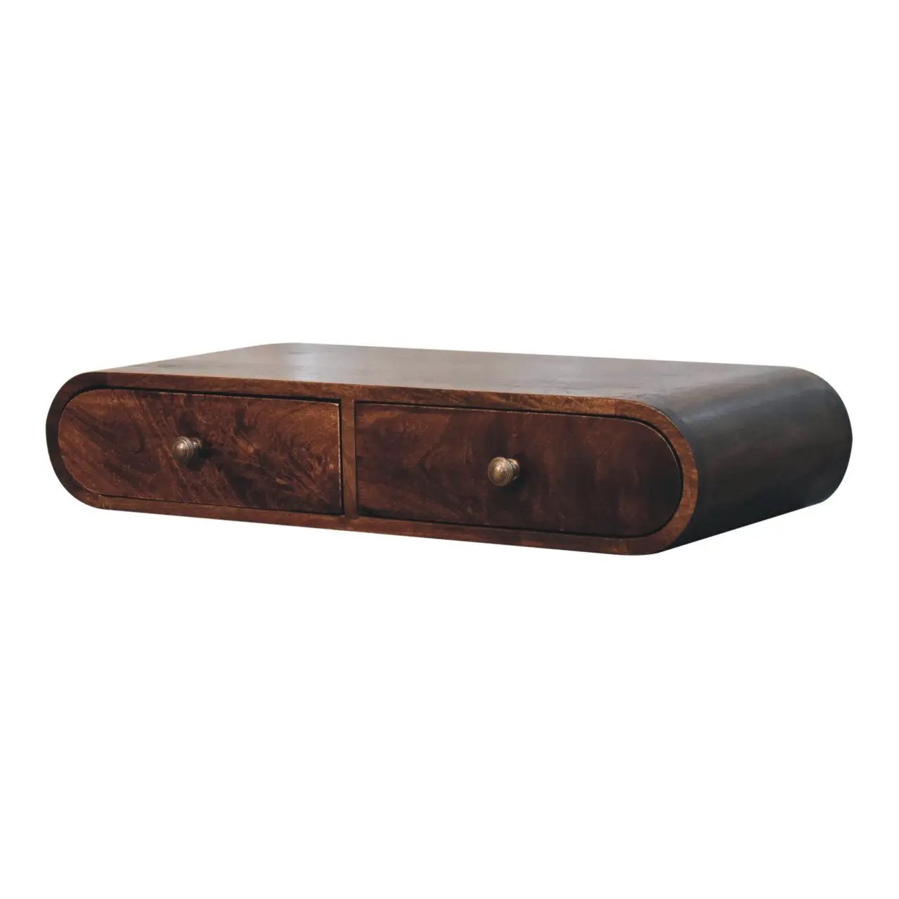Solid Wood Wall-Mounted California Console Table by HouseOfZazla